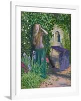 Fair Rosamund, 1854-Arthur Hughes-Framed Giclee Print