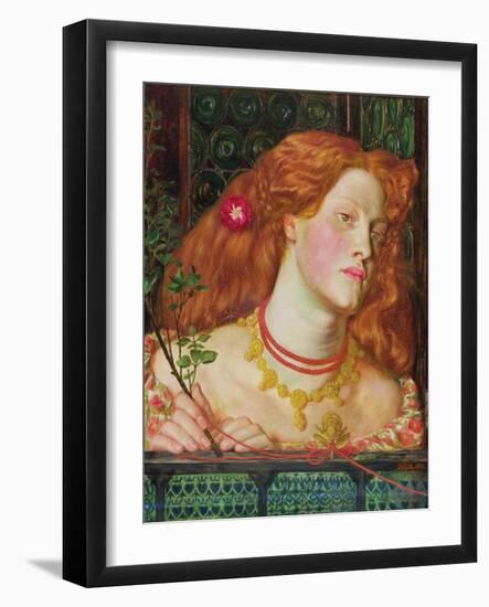 Fair Rosamund, 1861 (Oil on Canvas)-Dante Gabriel Charles Rossetti-Framed Giclee Print