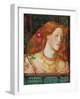 Fair Rosamund, 1861 (Oil on Canvas)-Dante Gabriel Charles Rossetti-Framed Giclee Print