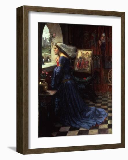 Fair Rosamund, 1916-John William Waterhouse-Framed Premium Giclee Print