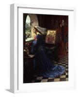 Fair Rosamund, 1916-John William Waterhouse-Framed Premium Giclee Print
