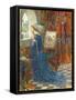 Fair Rosamund, C.1916 (Oil on Canvas)-John William Waterhouse-Framed Stretched Canvas