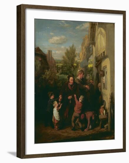 Fair Time ('Returning from the Ale-House')-William Mulready-Framed Giclee Print