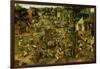 Fair with a Theatrical Performance, 1562-Pieter Brueghel the Younger-Framed Giclee Print