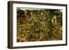 Fair with a Theatrical Performance, 1562-Pieter Brueghel the Younger-Framed Giclee Print