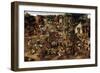Fair with a Theatrical Performance, C1580-1630-Pieter Brueghel the Younger-Framed Giclee Print