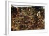 Fair with a Theatrical Performance, C1580-1630-Pieter Brueghel the Younger-Framed Giclee Print