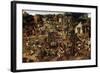 Fair with a Theatrical Performance, C1580-1630-Pieter Brueghel the Younger-Framed Giclee Print