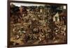 Fair with a Theatrical Performance, C1580-1630-Pieter Brueghel the Younger-Framed Giclee Print