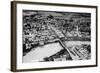 Fairbanks, Alaska - Aerial View of the City-Lantern Press-Framed Art Print