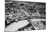 Fairbanks, Alaska - Aerial View of the City-Lantern Press-Mounted Art Print