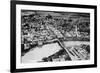 Fairbanks, Alaska - Aerial View of the City-Lantern Press-Framed Art Print