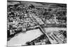 Fairbanks, Alaska - Aerial View of the City-Lantern Press-Mounted Art Print