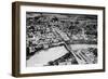 Fairbanks, Alaska - Aerial View of the City-Lantern Press-Framed Art Print