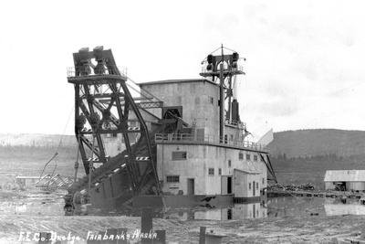 'Fairbanks, Alaska Exterior View of the F.E. Co. Gold Dredge No. 2