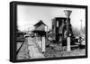 Fairbanks, Alaska View of Alaska Railroad Depot Photograph - Fairbanks, AK-null-Framed Poster