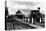 Fairbanks, Alaska - View of the Train Station-Lantern Press-Stretched Canvas