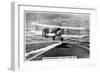 Fairey III F Reconnaissance Plane Taking of from the Aircraft Carrier HMS Courageous, 1937-null-Framed Giclee Print