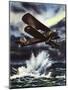 Fairey Swordfish Sinking a U-Boat in the North Sea-null-Mounted Giclee Print