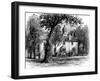 Fairfax Courthouse, Virginia, C1880-null-Framed Giclee Print