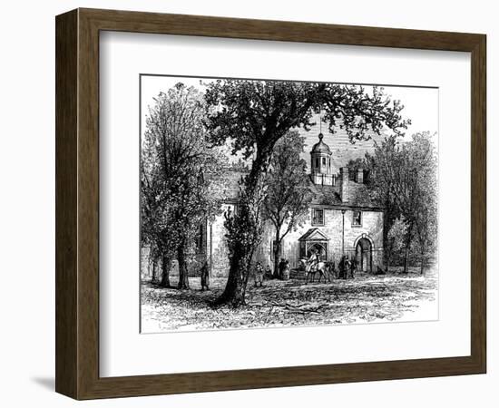 Fairfax Courthouse, Virginia, C1880-null-Framed Giclee Print