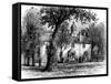 Fairfax Courthouse, Virginia, C1880-null-Framed Stretched Canvas