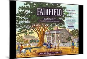 Fairfield Kentucky Whiskey-null-Mounted Art Print