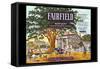 Fairfield Kentucky Whiskey-null-Framed Stretched Canvas