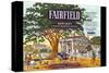 Fairfield Kentucky Whiskey-null-Stretched Canvas