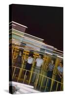 Fairgoers on a 'Round-Up' Spinning Amusement Ride at the Iowa State Fair, Des Moines, Iowa, 1955-John Dominis-Stretched Canvas