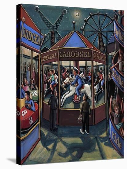 FAIRGROUND, 2013-PJ Crook-Stretched Canvas