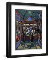 FAIRGROUND, 2013-PJ Crook-Framed Giclee Print