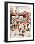 Fairground Scene-null-Framed Giclee Print