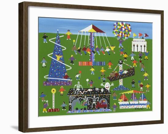 Fairgrounds-Gordon Barker-Framed Giclee Print