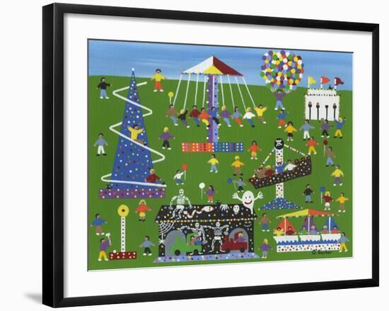 Fairgrounds-Gordon Barker-Framed Giclee Print