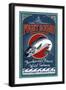 Fairhaven, Washington - King Salmon Vintage Sign-Lantern Press-Framed Art Print