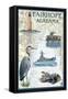 Fairhope, Alabama - Nautical Chart-Lantern Press-Framed Stretched Canvas