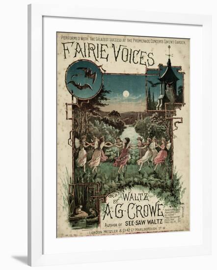 Fairie Voices C1860-null-Framed Art Print