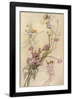Fairies and Flowers-Warwick Goble-Framed Photographic Print