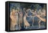 Fairies, C. 1786-William Blake-Framed Stretched Canvas