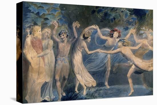 Fairies, C. 1786-William Blake-Stretched Canvas