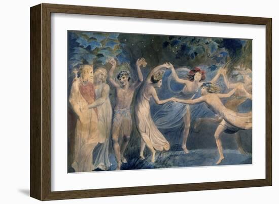 Fairies, C. 1786-William Blake-Framed Giclee Print