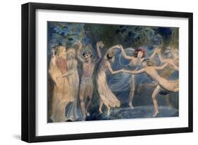 Fairies, C. 1786-William Blake-Framed Giclee Print