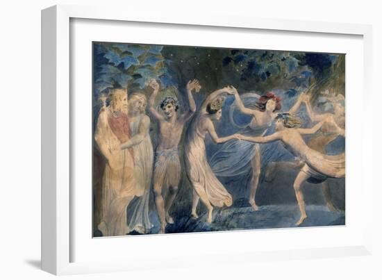 Fairies, C. 1786-William Blake-Framed Giclee Print