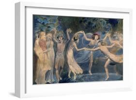 Fairies, C. 1786-William Blake-Framed Giclee Print