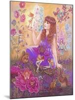 Fairies in My Garden-Judy Mastrangelo-Mounted Giclee Print