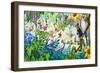 Fairies in the Garden-Jose Ortiz-Framed Giclee Print