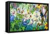 Fairies in the Garden-Jose Ortiz-Framed Stretched Canvas