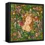 Fairies in the Ivy-Linda Ravenscroft-Framed Stretched Canvas