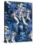 Fairies in the Moonlight, French Textile-Science Source-Stretched Canvas